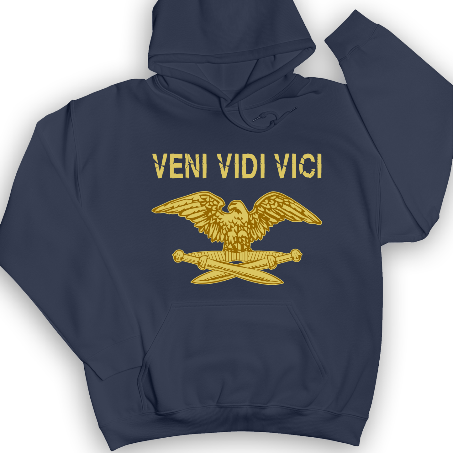 Veni Vidi Vici Hoodie Navy / S