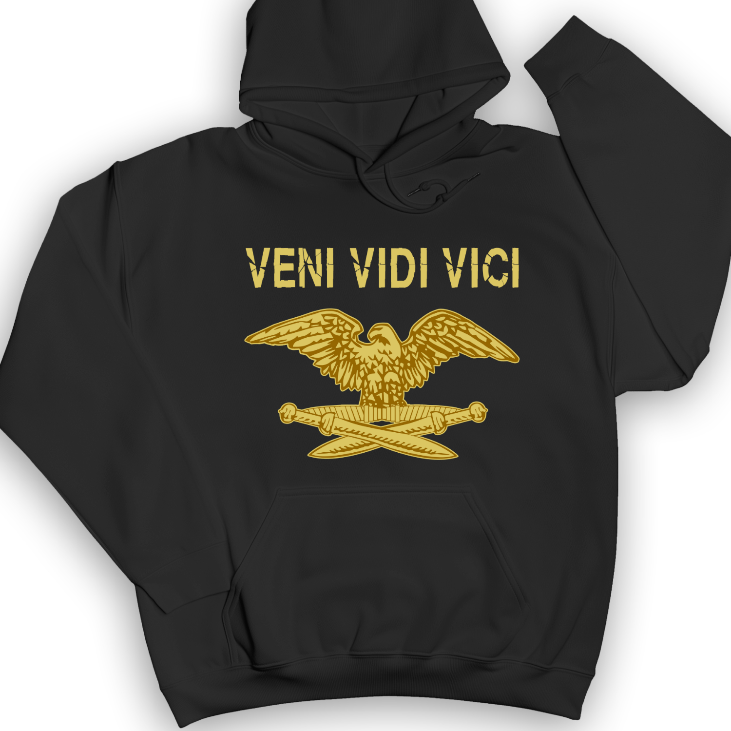 Veni Vidi Vici Hoodie Black / S