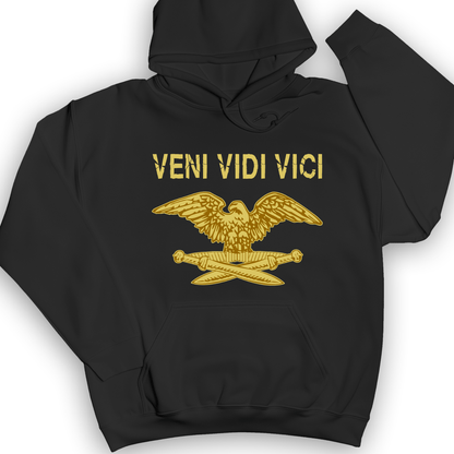 Veni Vidi Vici Hoodie Black / S