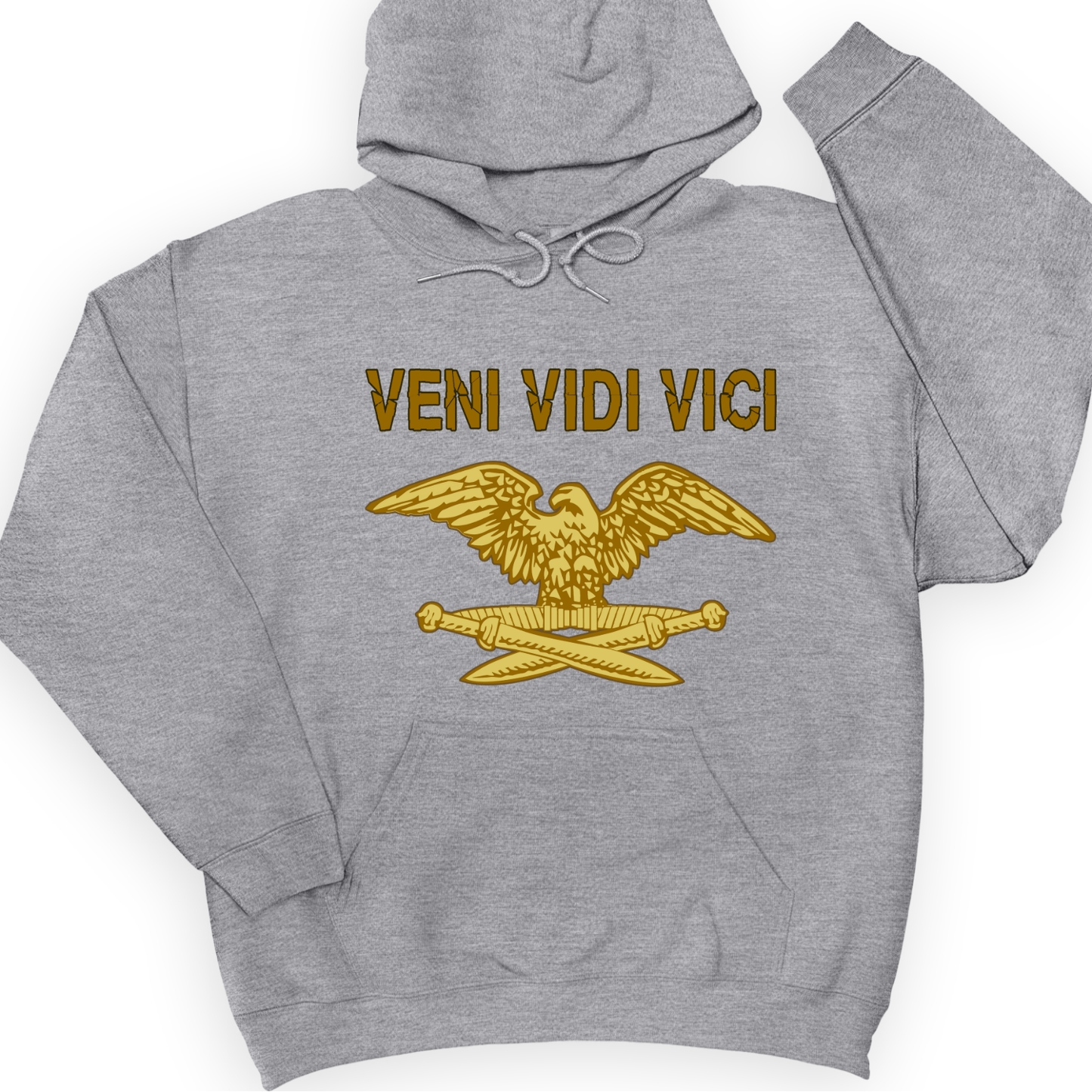 Veni Vidi Vici Hoodie Sport Grey / S