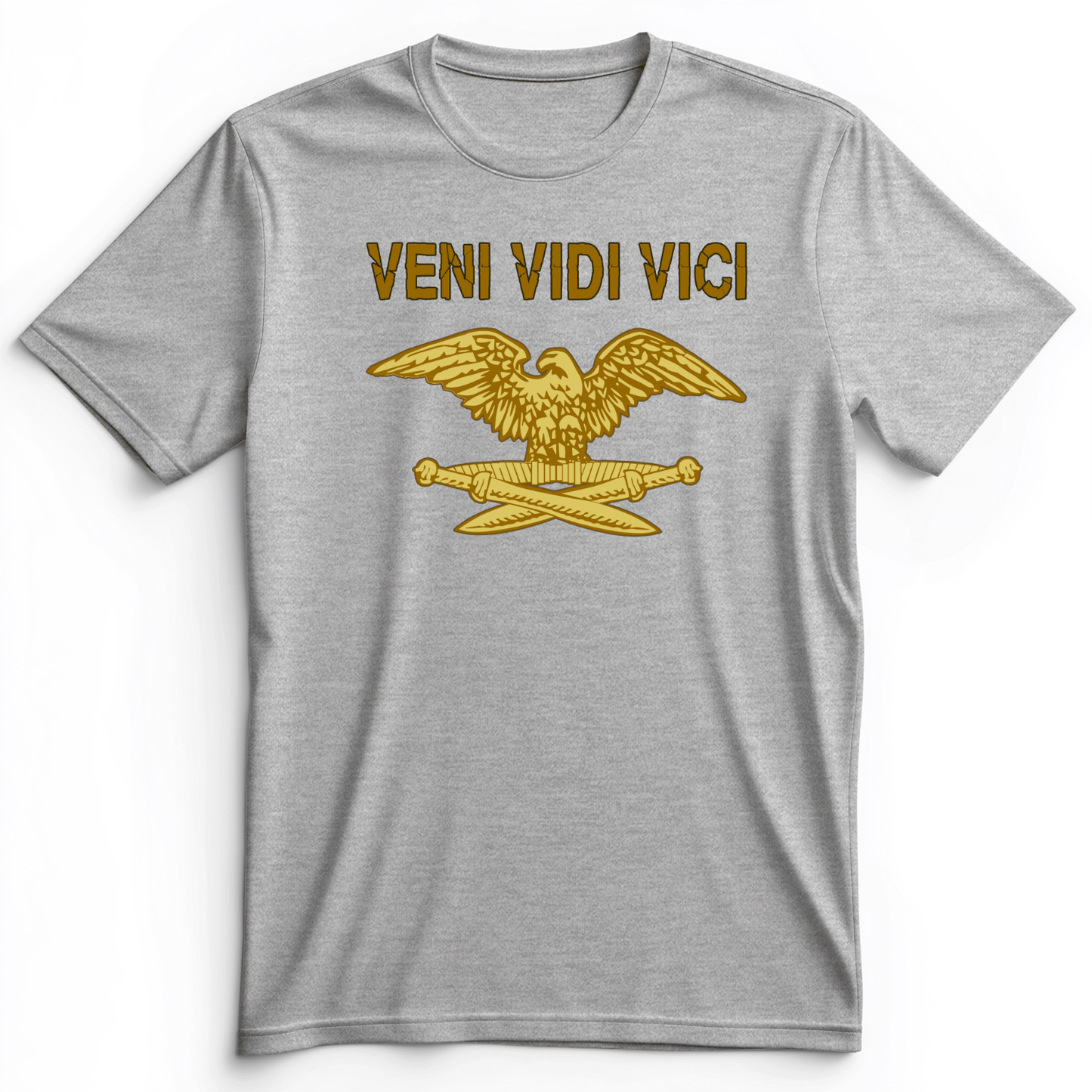 Veni Vidi Vici Premium Tee Athletic Heather / S