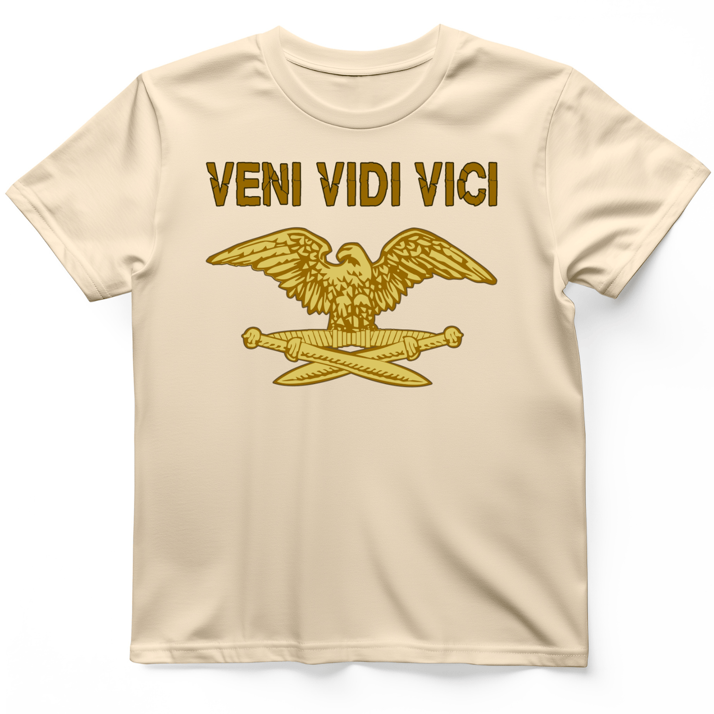 Veni Vidi Vici T-Shirt Natural / S