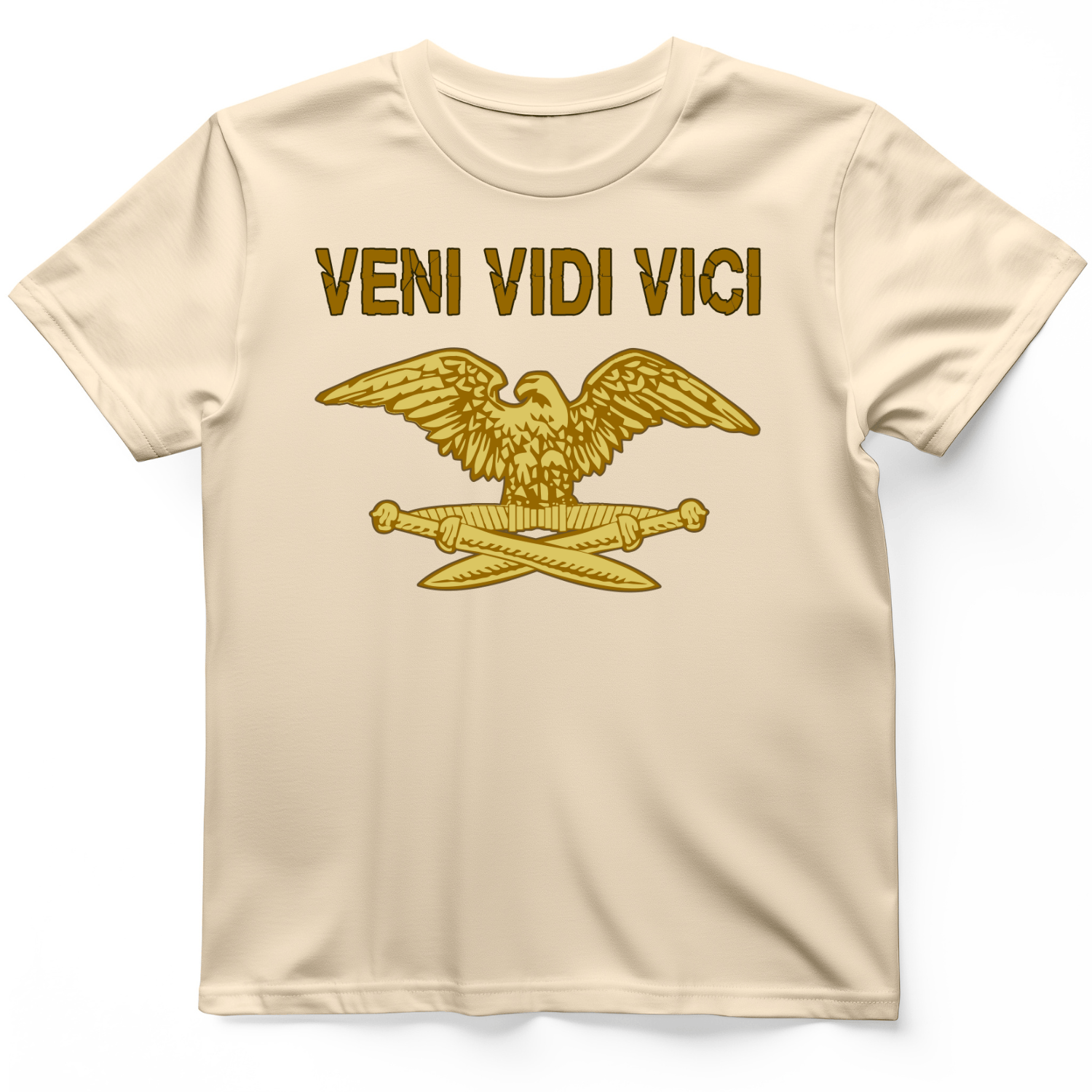 Veni Vidi Vici T-Shirt Natural / S