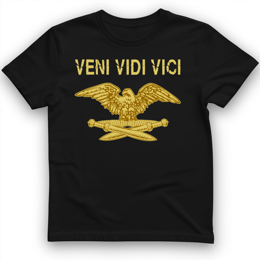 Veni Vidi Vici T-Shirt Black / S