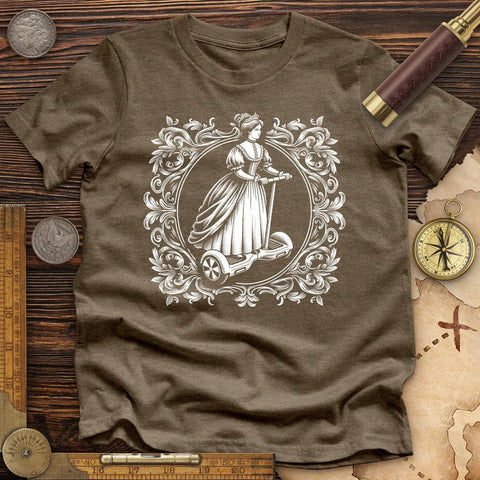 Victorian Lady High Quality Tee Heather Olive / S