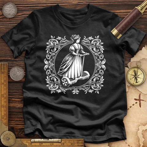 Victorian Lady High Quality Tee Black / S