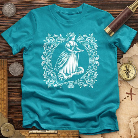 Victorian Lady T-Shirt Tropical Blue / S
