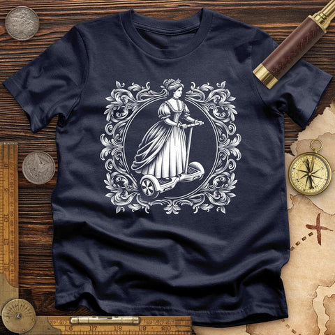 Victorian Lady T-Shirt Navy / S