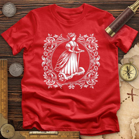 Victorian Lady T-Shirt Red / S