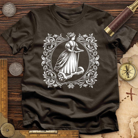Victorian Lady T-Shirt Dark Chocolate / S