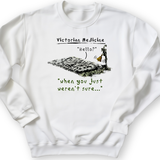 Victorian Medicine Crewneck White / S