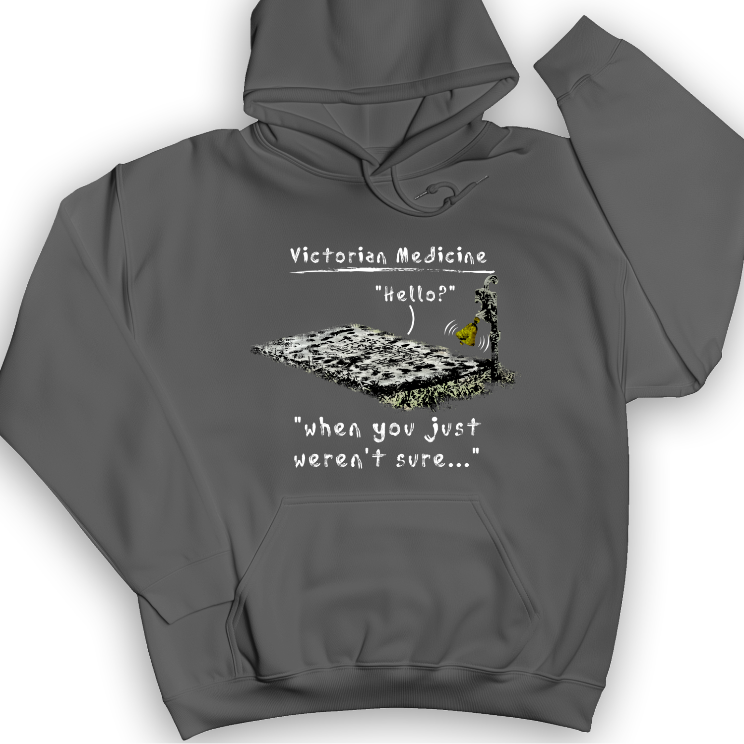 Victorian Medicine Hoodie Charcoal / S