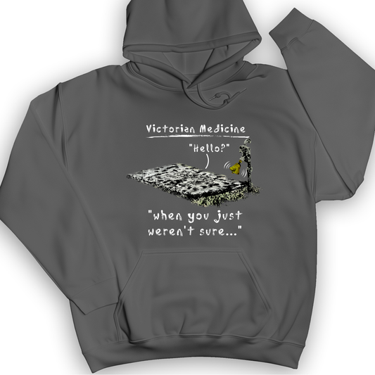 Victorian Medicine Hoodie Charcoal / S