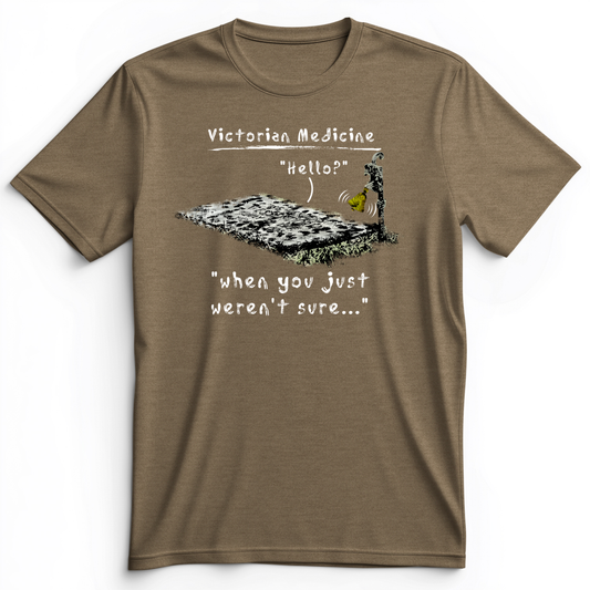 Victorian Medicine Premium Tee Heather Olive / S