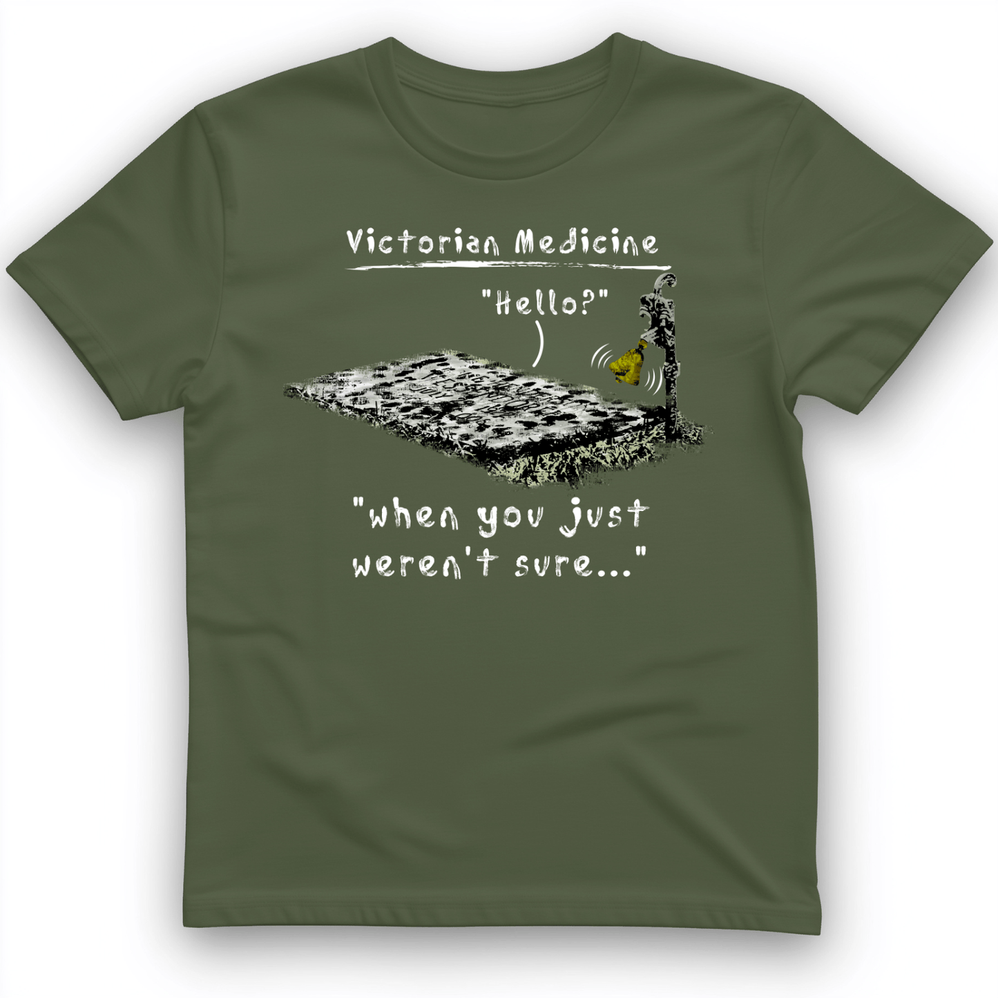 Victorian Medicine T-Shirt Military Green / S
