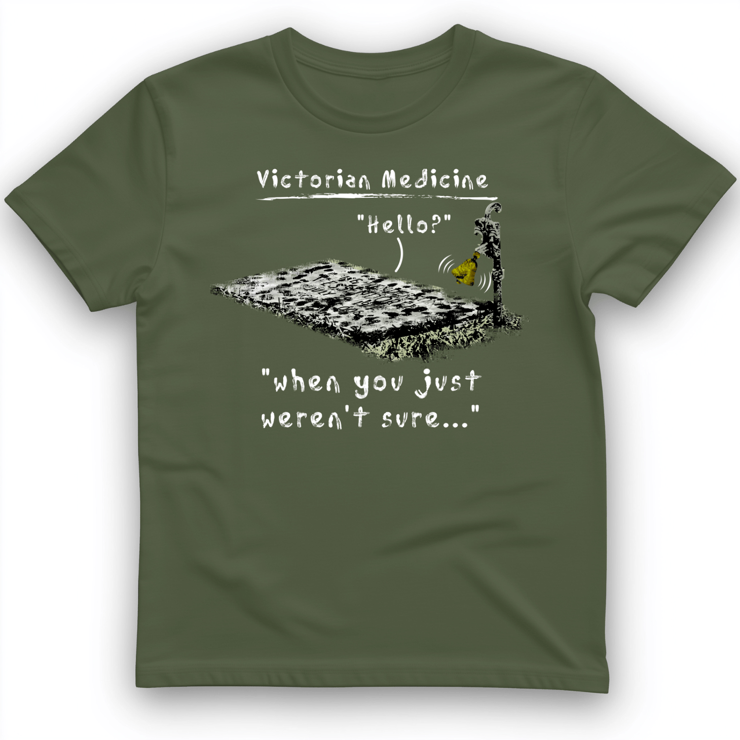Victorian Medicine T-Shirt Military Green / S