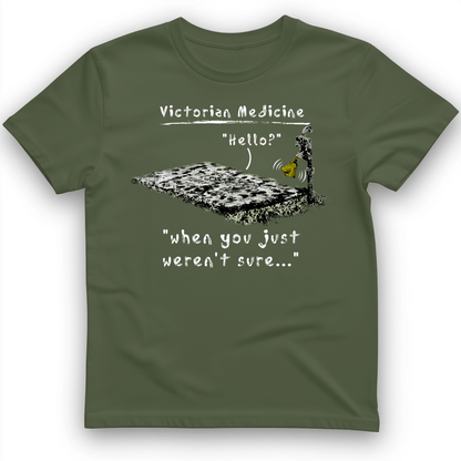 Victorian Medicine T-Shirt Military Green / S