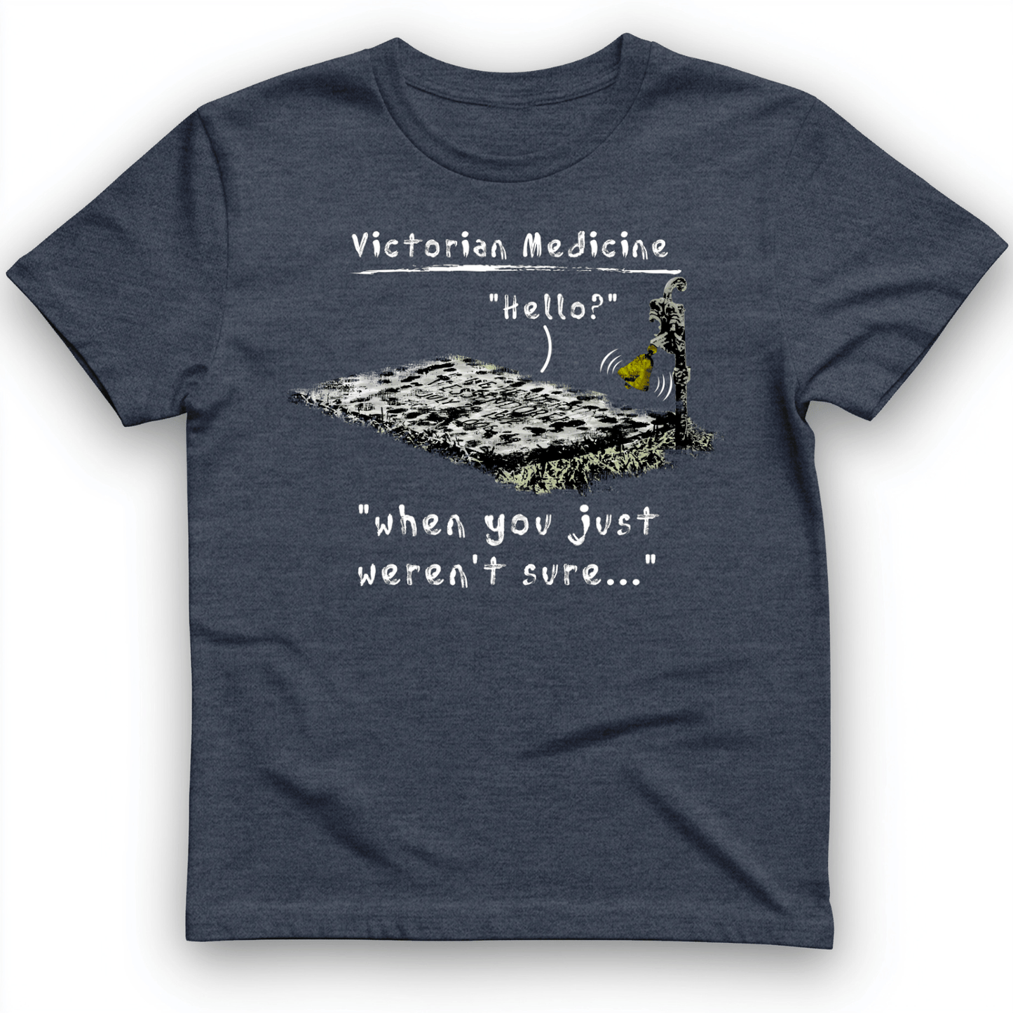 Victorian Medicine T-Shirt Heather Navy / S