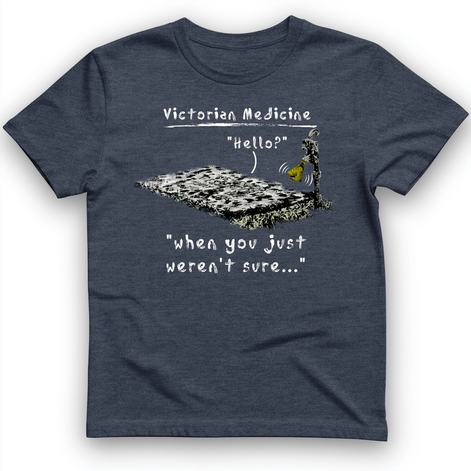 Victorian Medicine T-Shirt Heather Navy / S