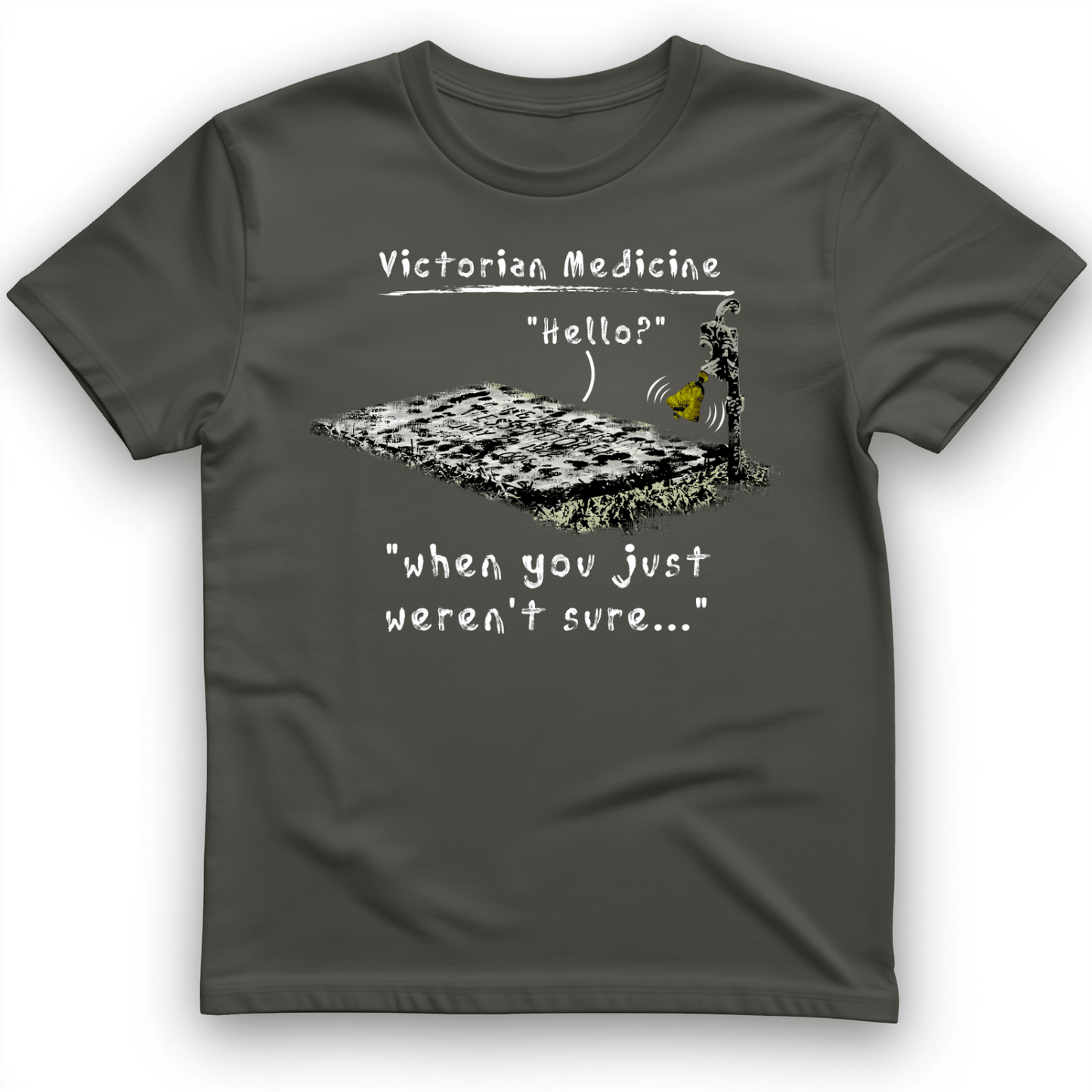 Victorian Medicine T-Shirt Charcoal / S