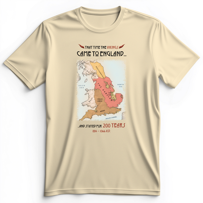 Vikings In England Premium Tee Natural / S