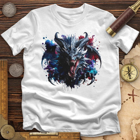 Violent Dragon T-Shirt White / S