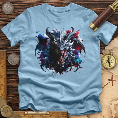 Violent Dragon T-Shirt Light Blue / S