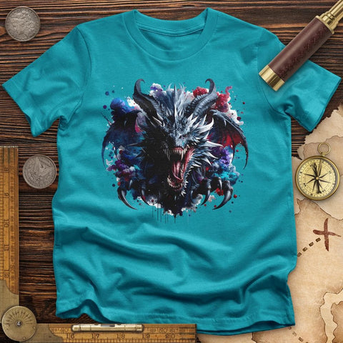 Violent Dragon T-Shirt Tropical Blue / S