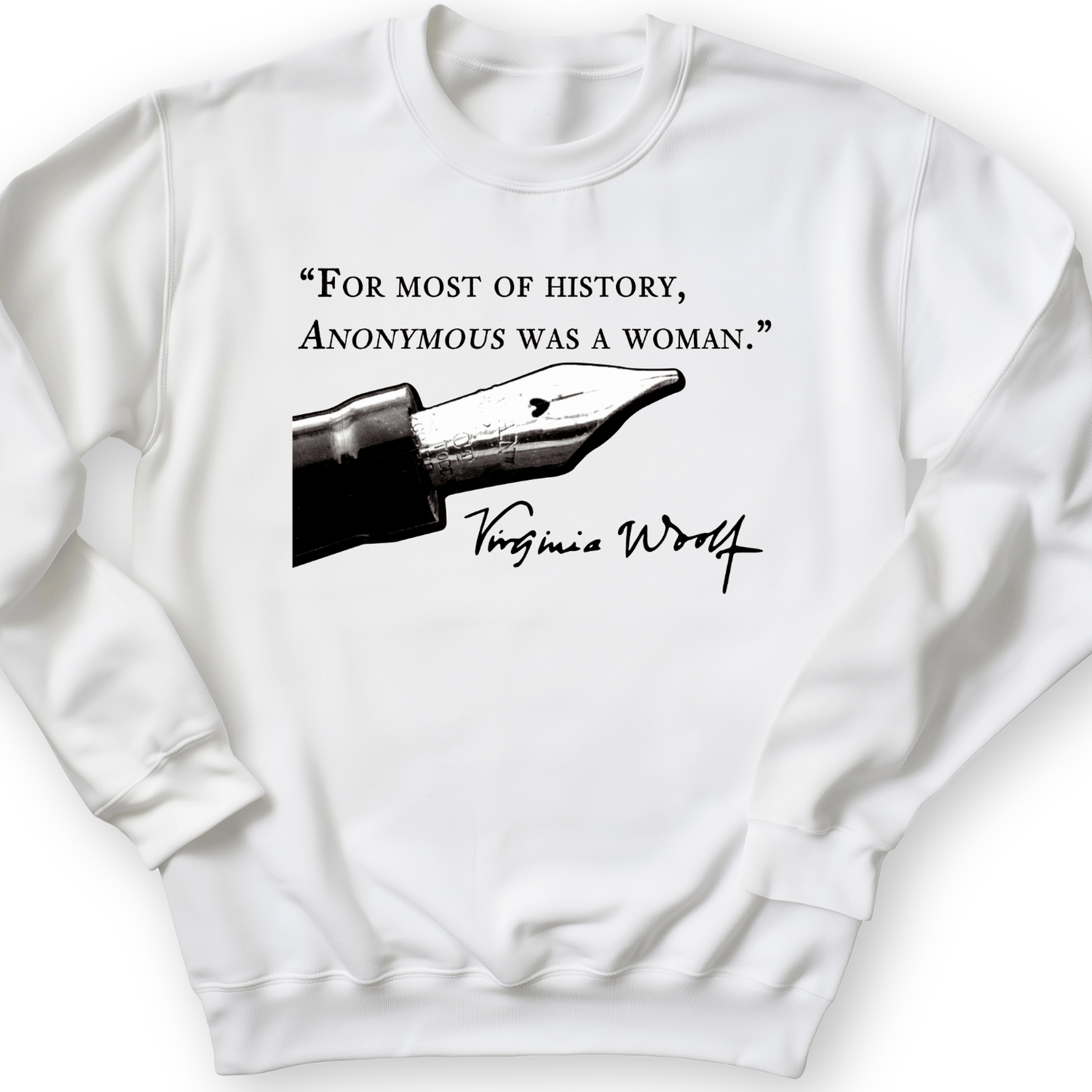 Virginia Woolf Crewneck White / S