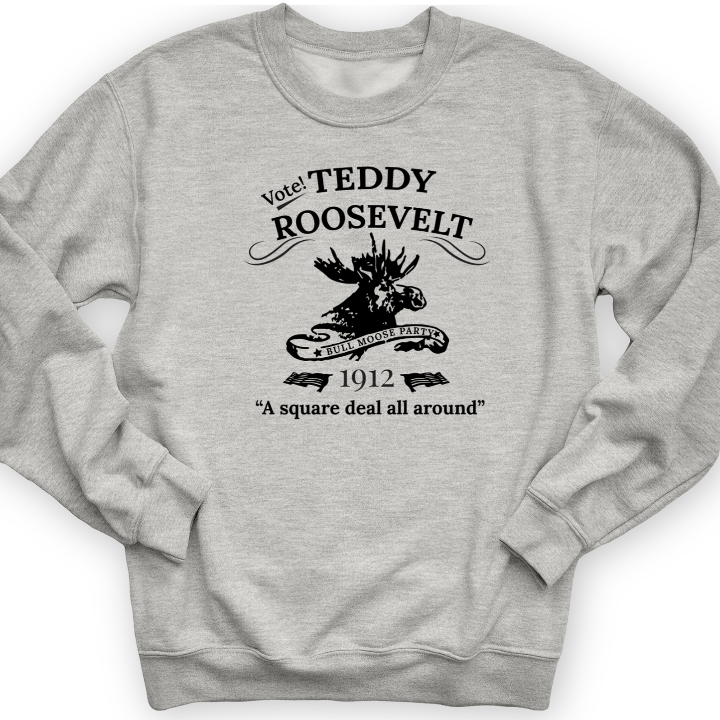 Vote Teddy Crewneck Sport Grey / S