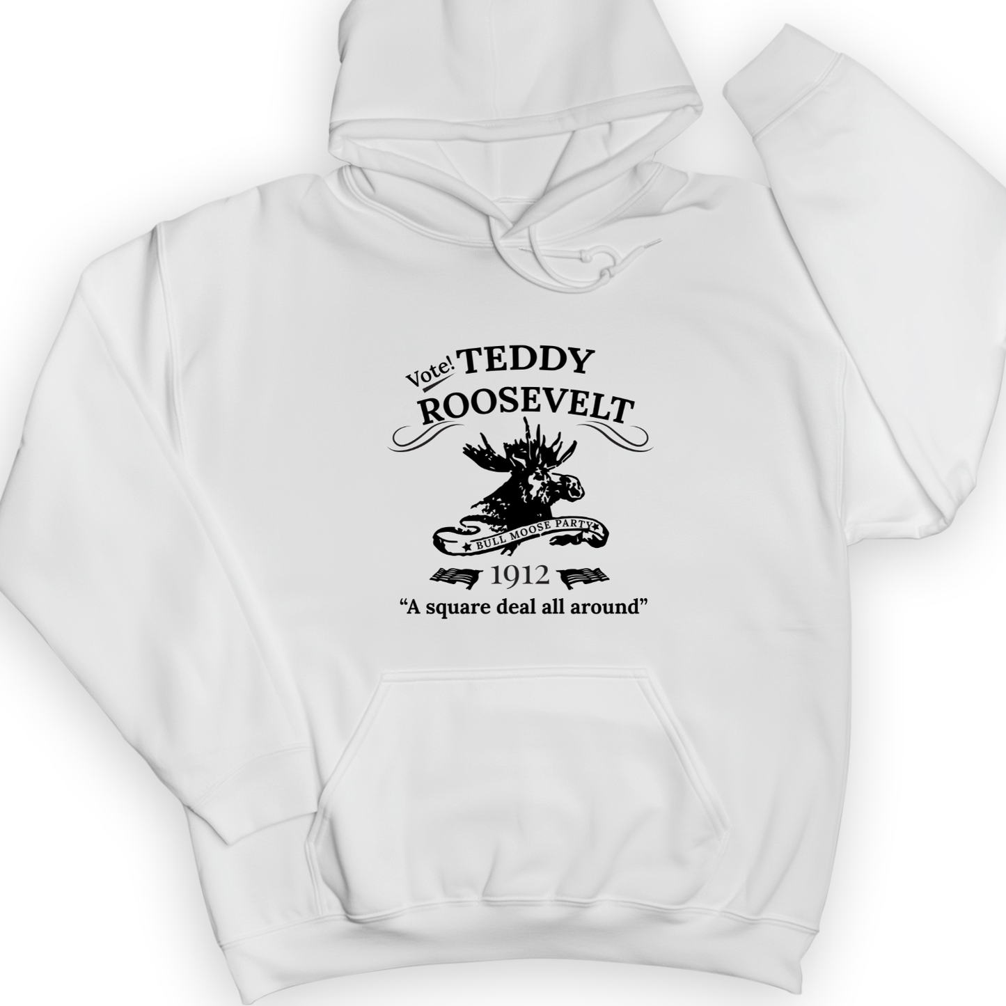 Vote Teddy Hoodie White / S