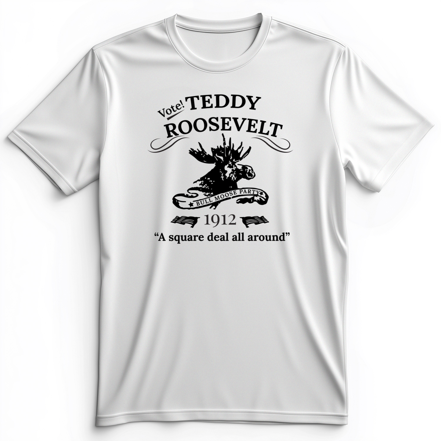 Vote Teddy Premium Tee White / S