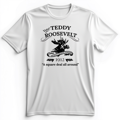 Vote Teddy Premium Tee White / S