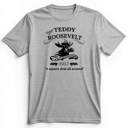 Vote Teddy Premium Tee Athletic Heather / S