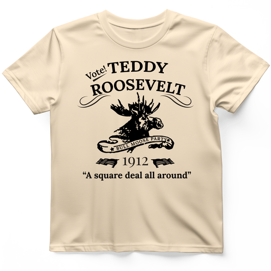 Vote Teddy T-Shirt Natural / S
