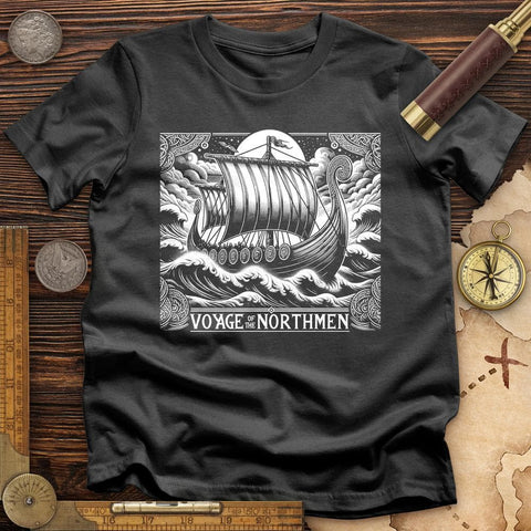 Voyage Of The Northmen T-Shirt Charcoal / S