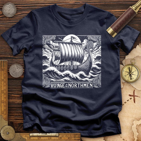 Voyage Of The Northmen T-Shirt Navy / S