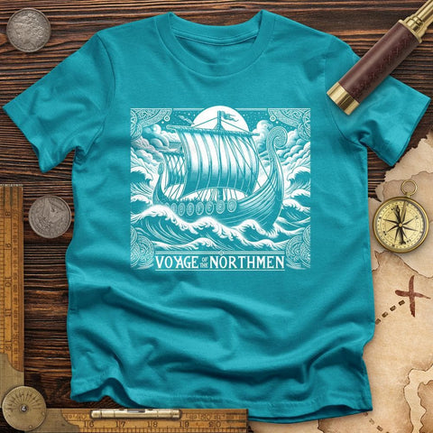 Voyage Of The Northmen T-Shirt Tropical Blue / S