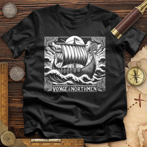 Voyage Of The Northmen T-Shirt Black / S