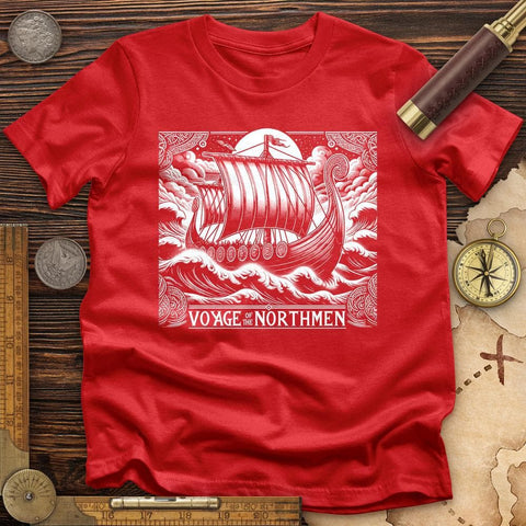 Voyage Of The Northmen T-Shirt Red / S