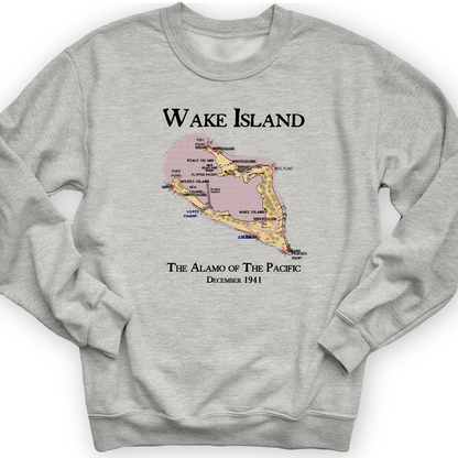 Wake Island Crewneck Sport Grey / S