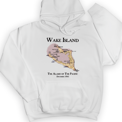 Wake Island Hoodie White / S