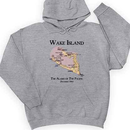 Wake Island Hoodie Sport Grey / S