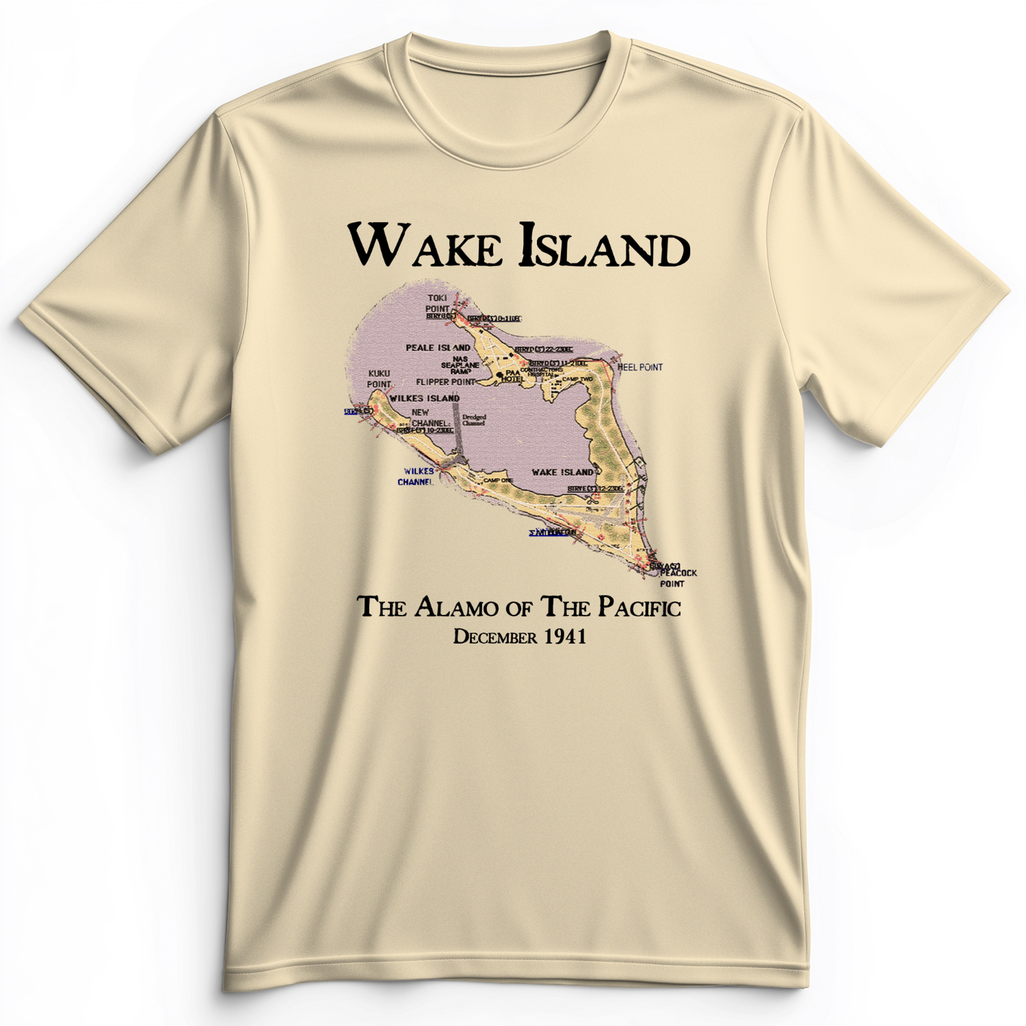 Wake Island Premium Tee Natural / S