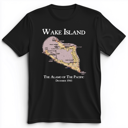 Wake Island Premium Tee Black / S