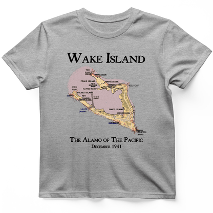 Wake Island T-Shirt Sport Grey / S