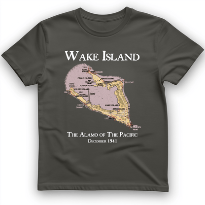 Wake Island T-Shirt Charcoal / S