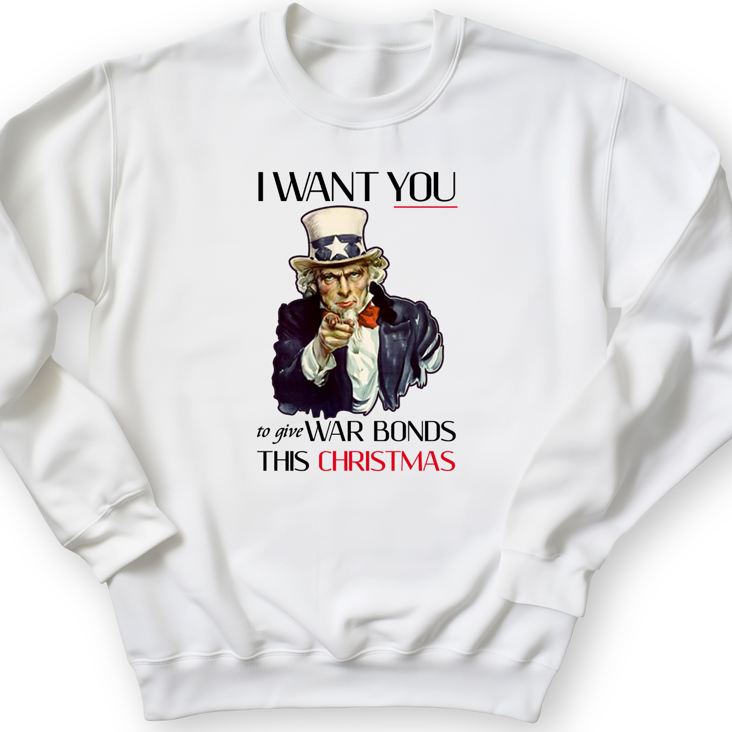 War Bonds Crewneck White / S