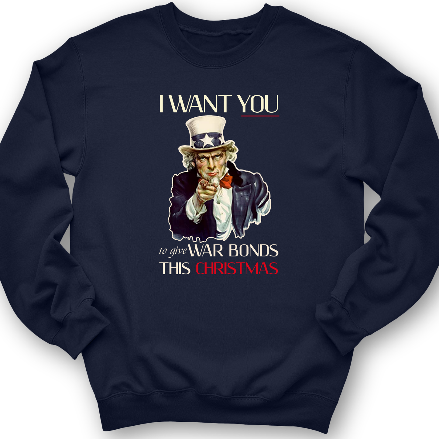 War Bonds Crewneck Navy / S