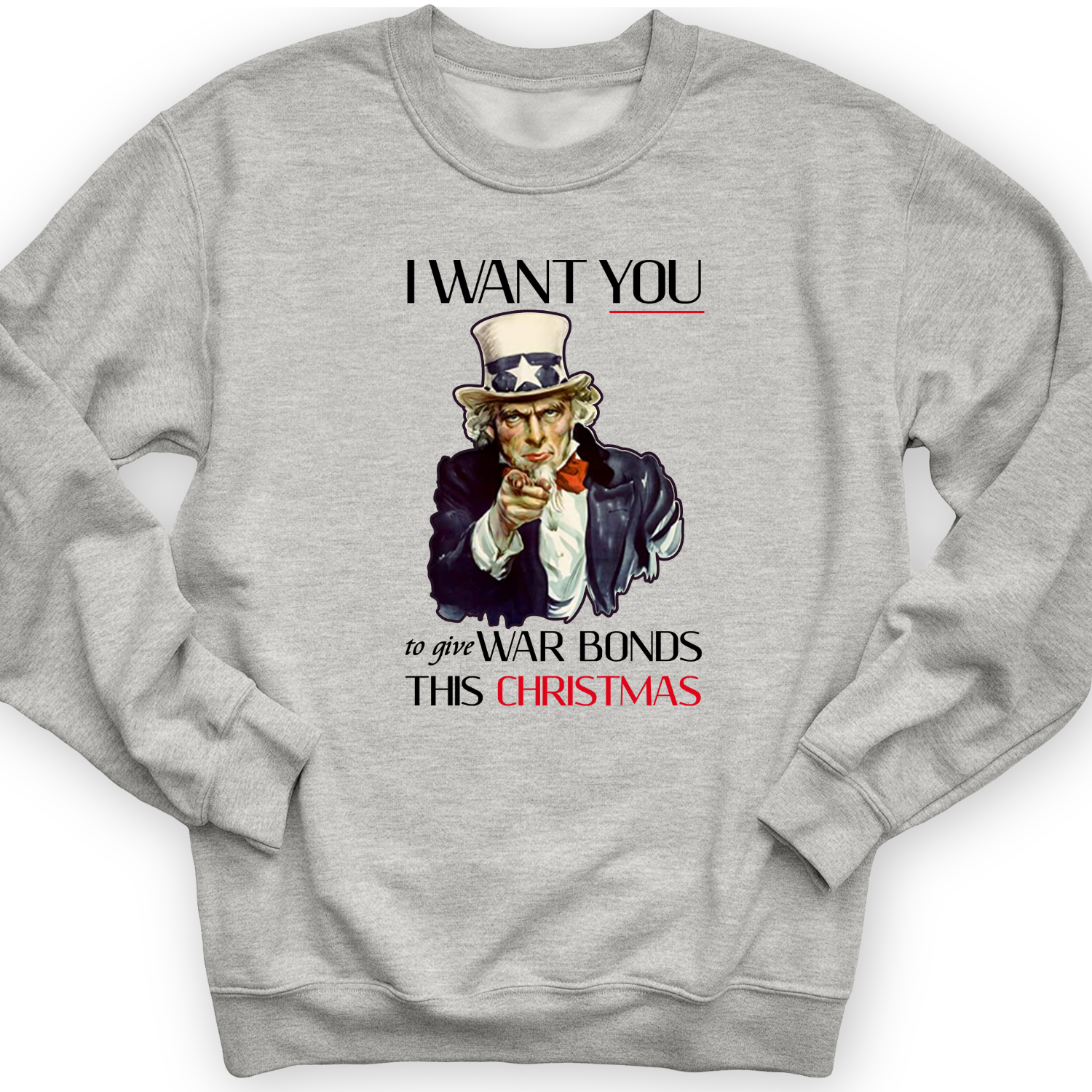 War Bonds Crewneck Sport Grey / S